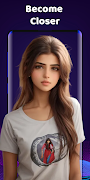برنامه‌نما ai girlfriend عکس از صفحه