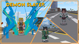 Mod Demon Slayer Minecraft 截圖 1