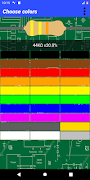 برنامه‌نما Resistor Color Code Calculator عکس از صفحه