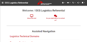 MSF OCG Logistics Referential captura de pantalla 3