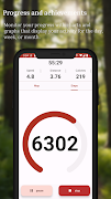 Berjalan pelacak kebugaran GPS screenshot 7