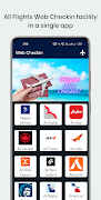 Airline Flight Check In Plakat