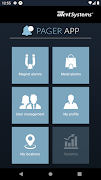 Pager app poster