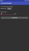 Due Date Calculator poster