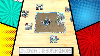 Superheroes Puzzles تصوير الشاشة 5