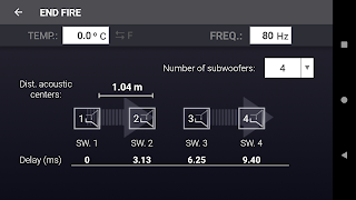 SW array (Subwoofer Array) screenshot 3