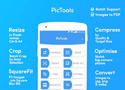Редактор изображений PicTools постер