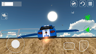 برنامه‌نما Flying Car Driving Simulator عکس از صفحه