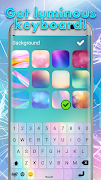 برنامه‌نما Glass Keyboard عکس از صفحه