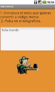 Mini morse imagem de tela 1