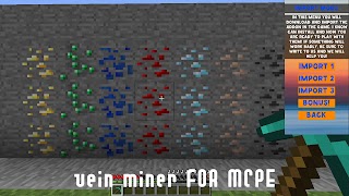 Vein Miner Mod for Minecraft ภาพหน้าจอ 5