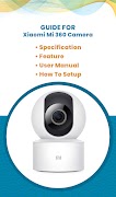 Xiaomi Mi 360 Camera Guide app पोस्टर