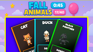 Fall Animals Arena Multiplayer постер