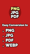 Convert Photo:JPG PNG PDF WEBP poster