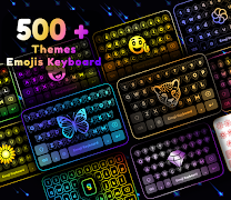 LED Keyboard:Emojis,Neon,Color ảnh chụp màn hình 1