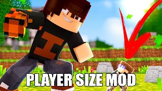 Player Shrink Mod Minecraft PE скриншот 7