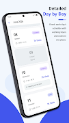 4 Schermata Shiftly - Work Calendar