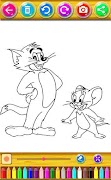 Coloring Cat and Mouse screenshot 3