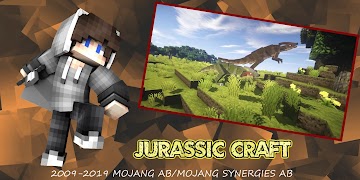 Poster Mod Jurassic Craft : Dinosaurs