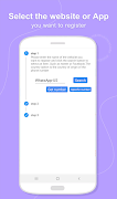 Mobile number generator-sms receive,virtual number poster