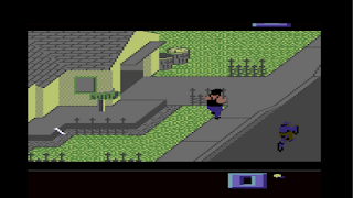C64 Paperboy poster