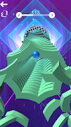 Color Stack Ball 3D: Ball Game run race 3D - Helix screenshot 2