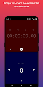 Stopwatch + Tally Counter Affiche