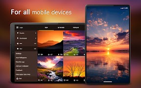 Sunset Wallpapers 4K ภาพหน้าจอ 5