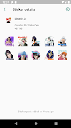 Bleach Sticker Wa скриншот 3