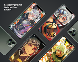 HD Wallpaper of Tengen Uzui KNY Anime Collection โปสเตอร์