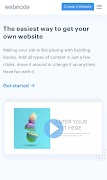 Web builder - web designs syot layar 3