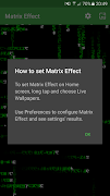 Matrix Effect Live Wallpaper screenshot 3