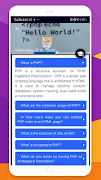 Learn PHP Pro : Offline Tutori captura de pantalla 1