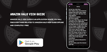 Amazon Halo View guide poster