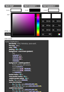 برنامه‌نما CSS3 Button Generator عکس از صفحه