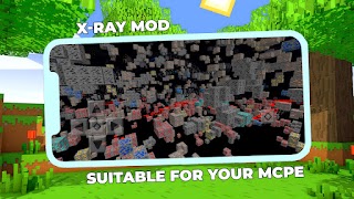 X Ray Mod for Minecraft PE اسکرین شاٹ 1