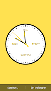 Analog Clock اسکرین شاٹ 6