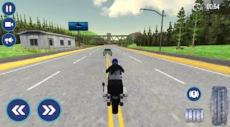 3 Schermata Motorcycle Police Bike