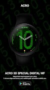 ACRO 3D Special Digital Watch Screenshot 3