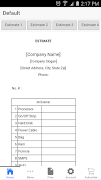 پوستر Computer Repair Invoice
