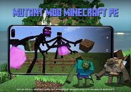 Mutant Creatures MOD Minecraft 海报