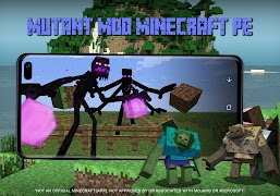 Mutant Creatures MOD Minecraft الملصق