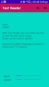 Text Reader (Text To Speech) imagem de tela 5