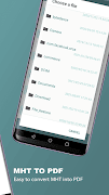 Mhtml reader: mht to pdf screenshot 1