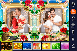 برنامه‌نما Couple Dual Photo Frame عکس از صفحه