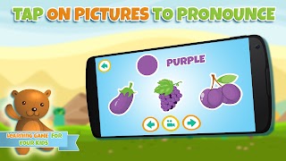 Learning colors for toddlers اسکرین شاٹ 1