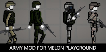برنامه‌نما Army Mod Melon عکس از صفحه