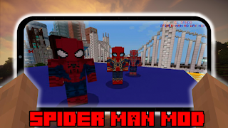 Spider Man Mod Minecraft PE imagem de tela 1