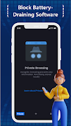 Lemon Secure Fast Browser Lite اسکرین شاٹ 4