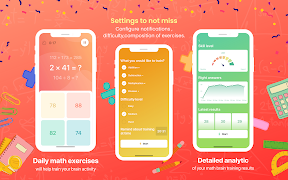 4 Schermata Math Games: Solve Math Quizzes